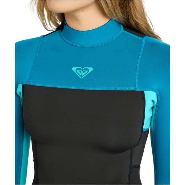 2026 Roxy Womens Prologue+ 2/2mm Long Sleeve Spring Wetsuit 26BW243505 - Baltic